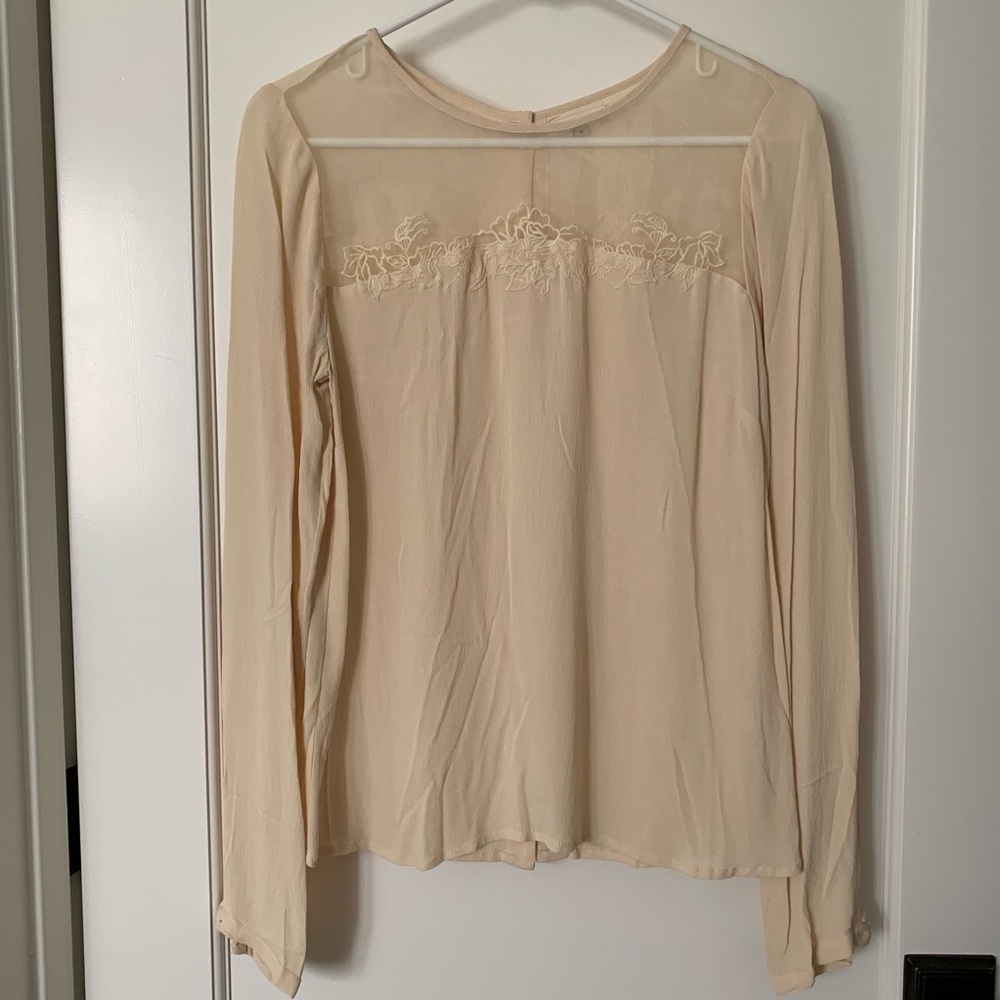 River Island Embroidered Blouse